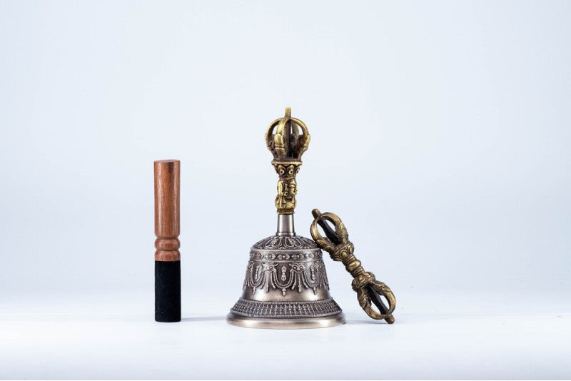 Tibetan Bell with Vajra (Dorje)
