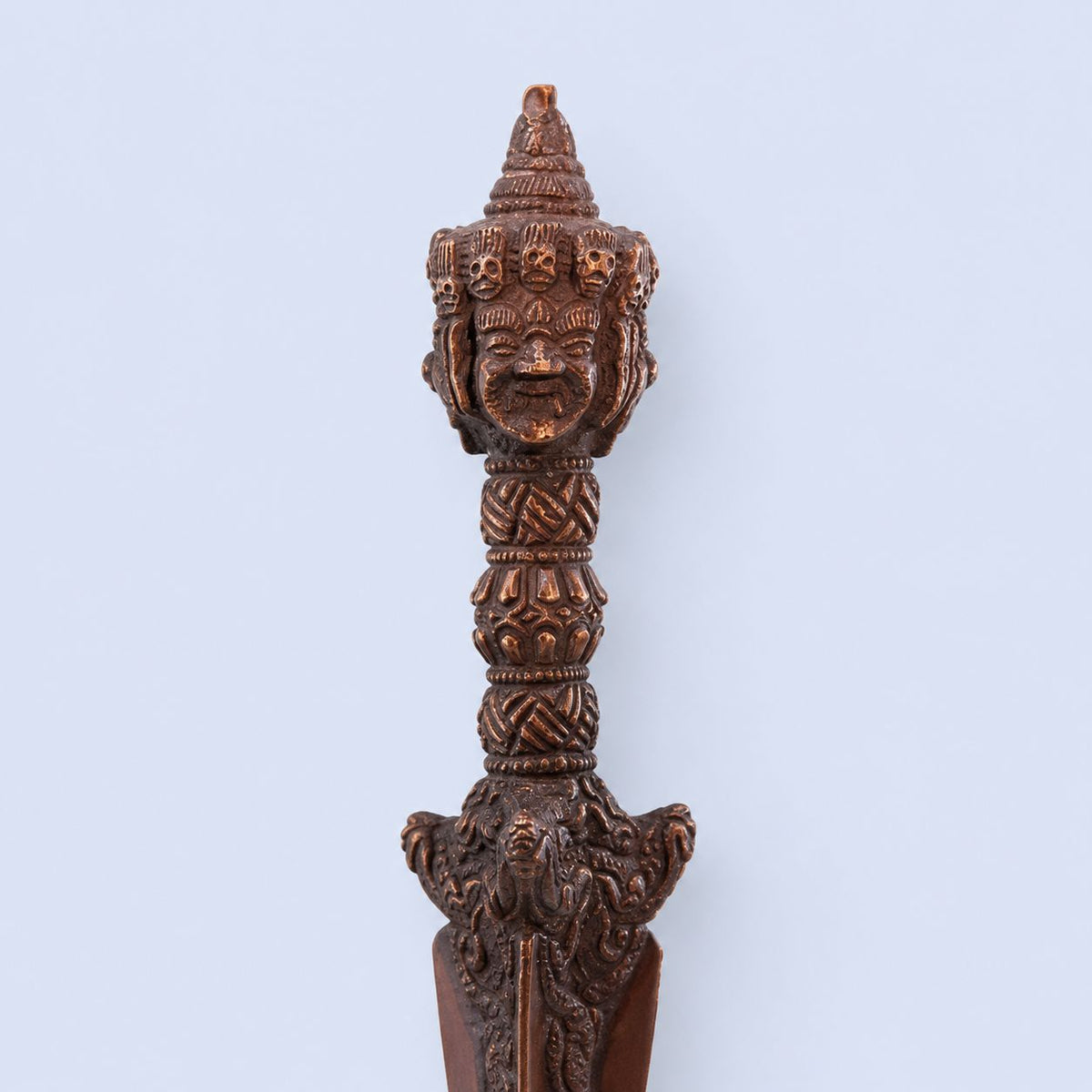 Antique Handmade Phurba Statue (Tibetan Ritual Dagger)