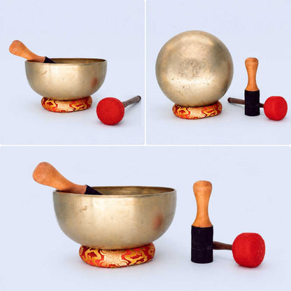 Antique Himalayan Singing Bowl – 27 cm | 1.48 kg