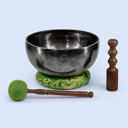 Black Antique Fullmoon Singing Bowl