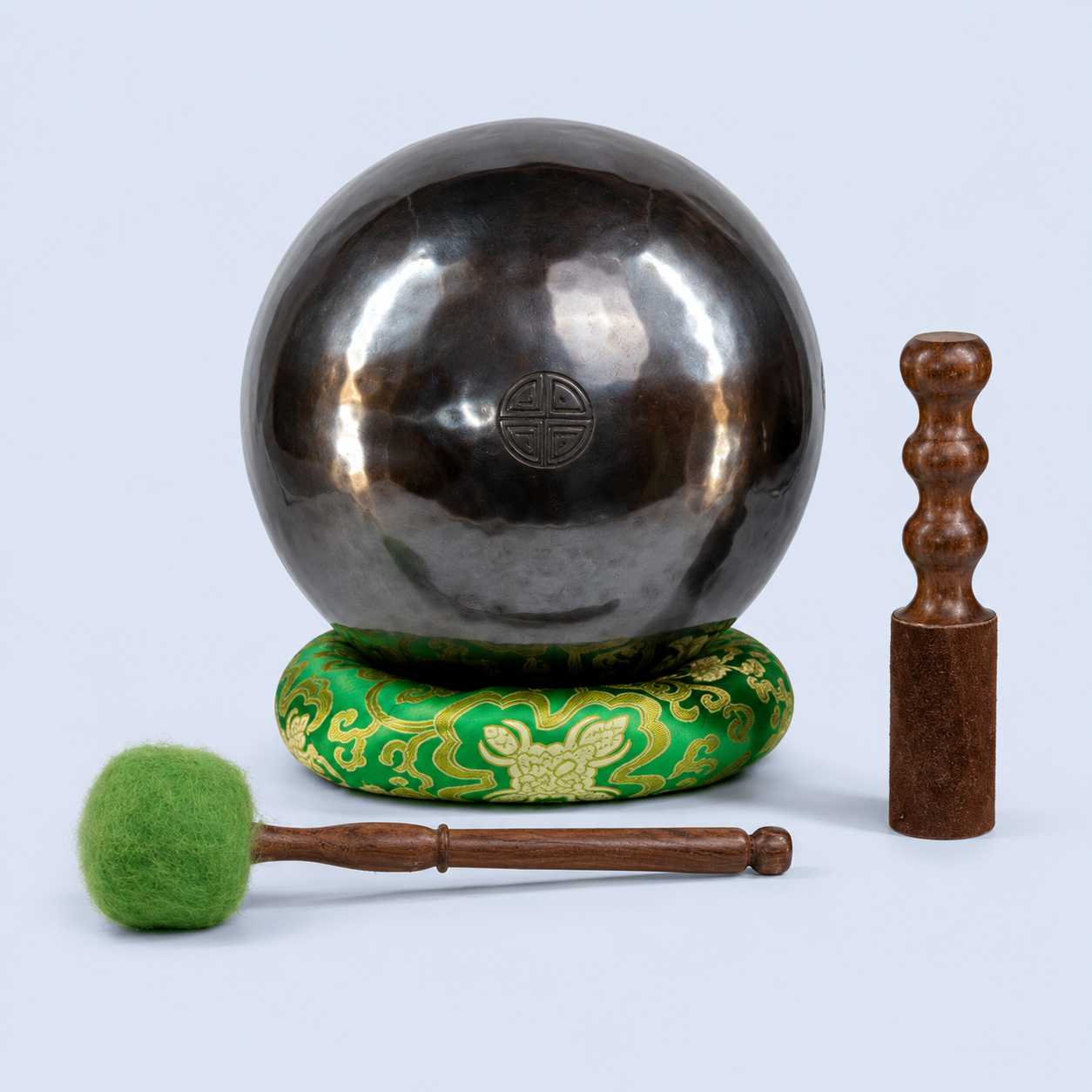 Black Antique Fullmoon Singing Bowl