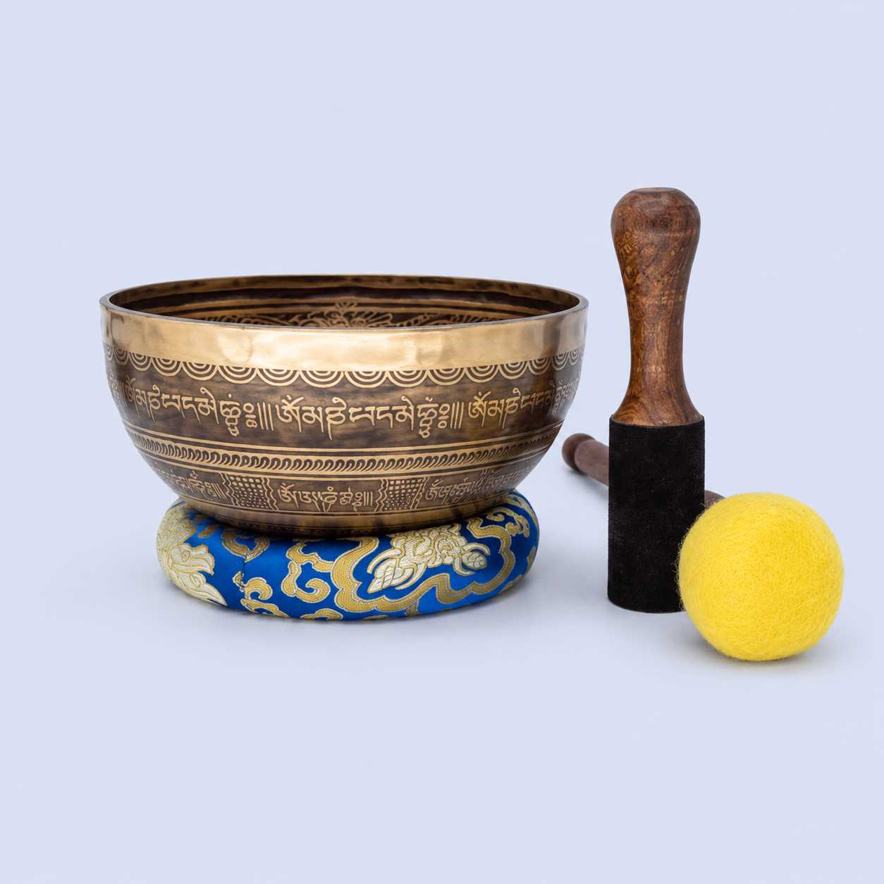 Buddha Etched Singing Bowl