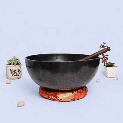 Extra Large Tibetan Singing Bowl 18” / 22” for Deep Vibration Therapy