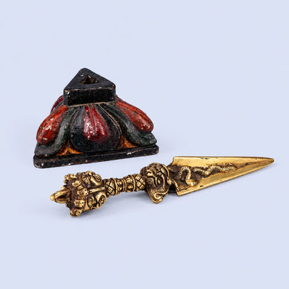 Handmade Phurba Statue (Tibetan Ritual Dagger)