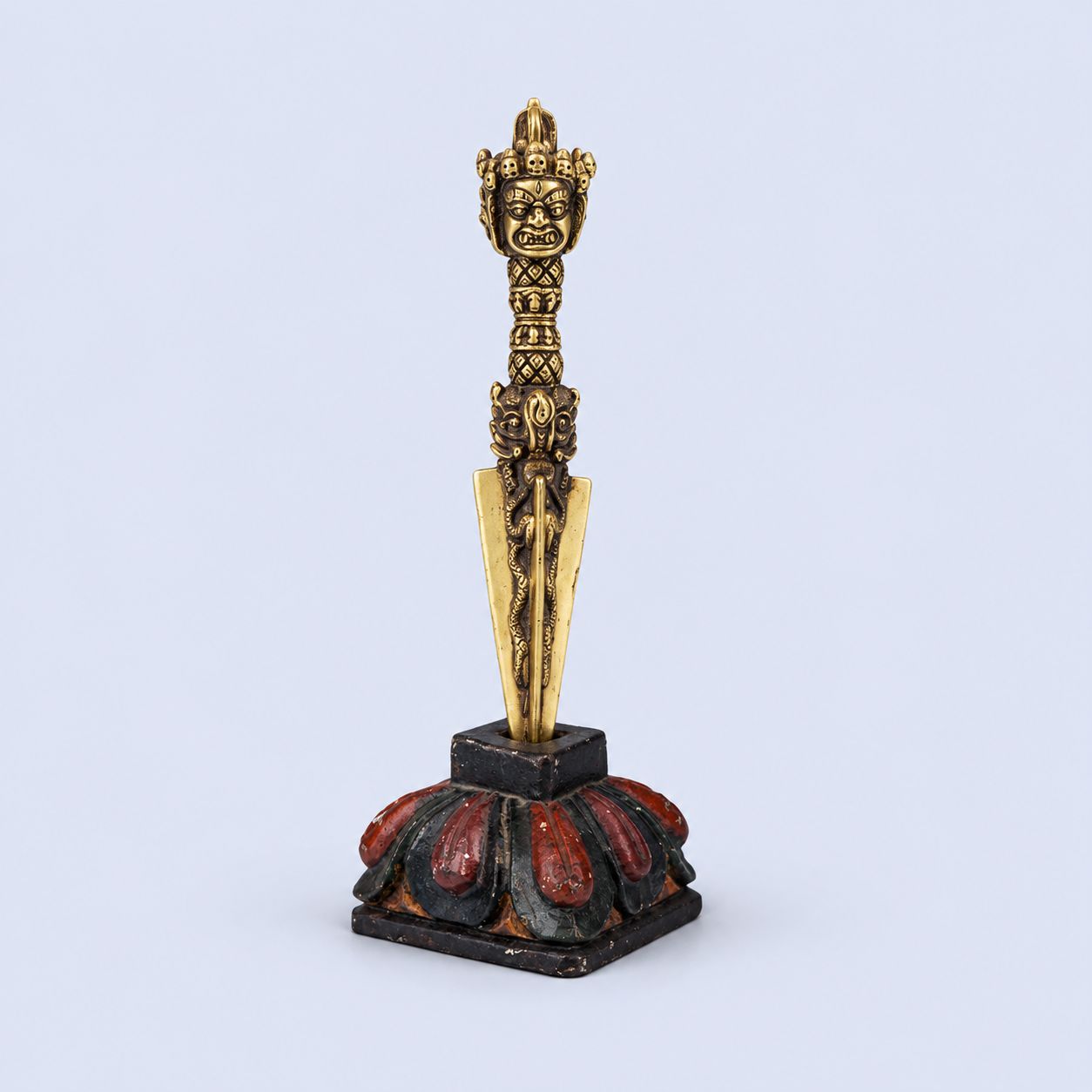 Handmade Phurba Statue (Tibetan Ritual Dagger)