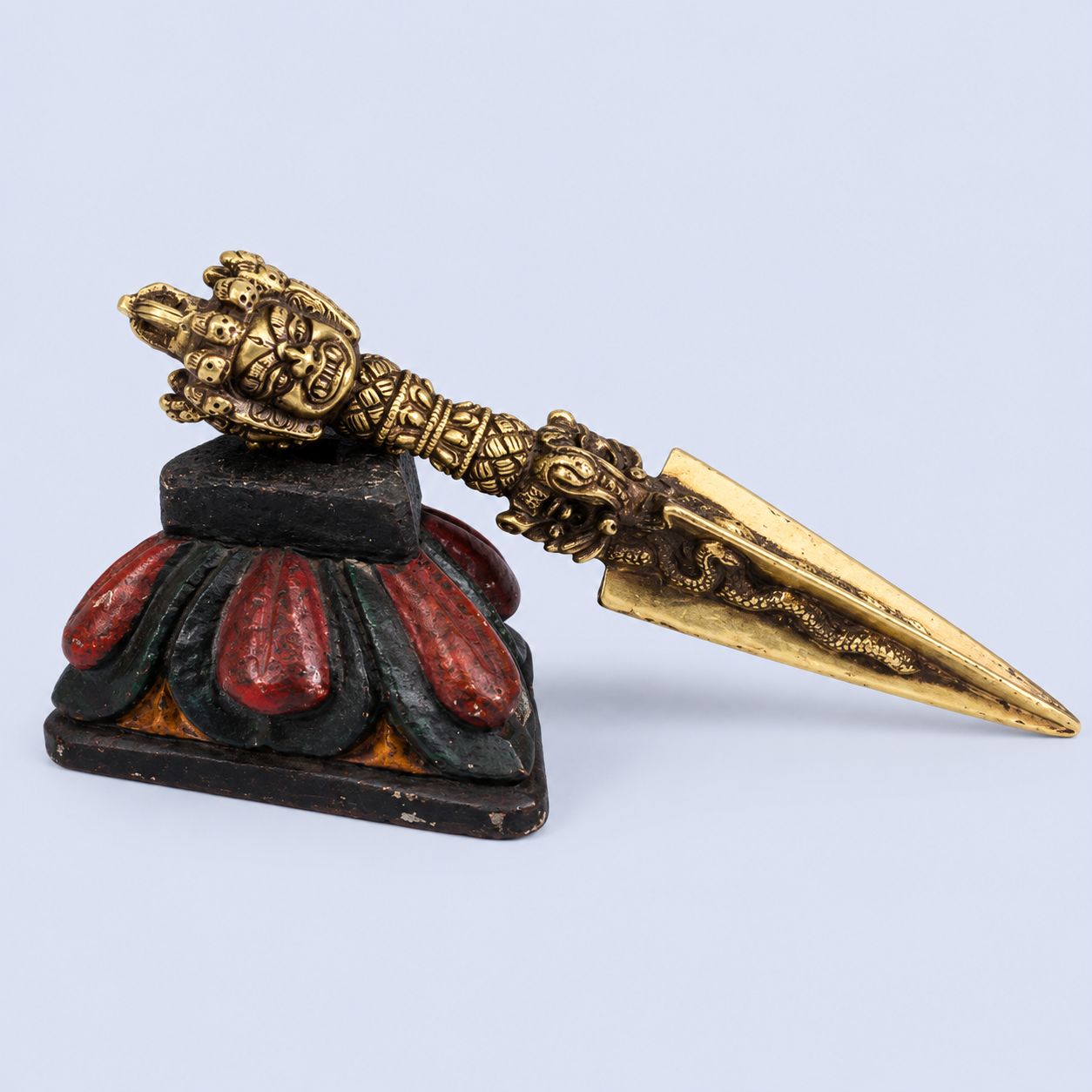 Handmade Phurba Statue (Tibetan Ritual Dagger)