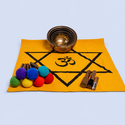 Professional Tiger Antique Chakra Healing Singing Bowl Set