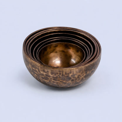 Professional Tiger Antique Chakra Healing Singing Bowl Set