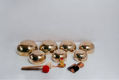 Professional Chakra Healing Singing Bowl Set