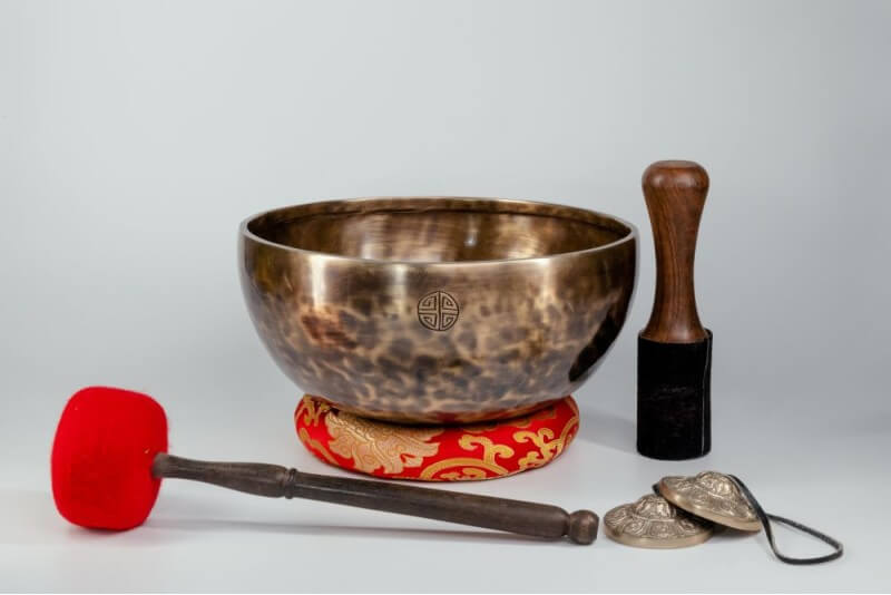 Tiger Antique Fullmoon Singing Bowl