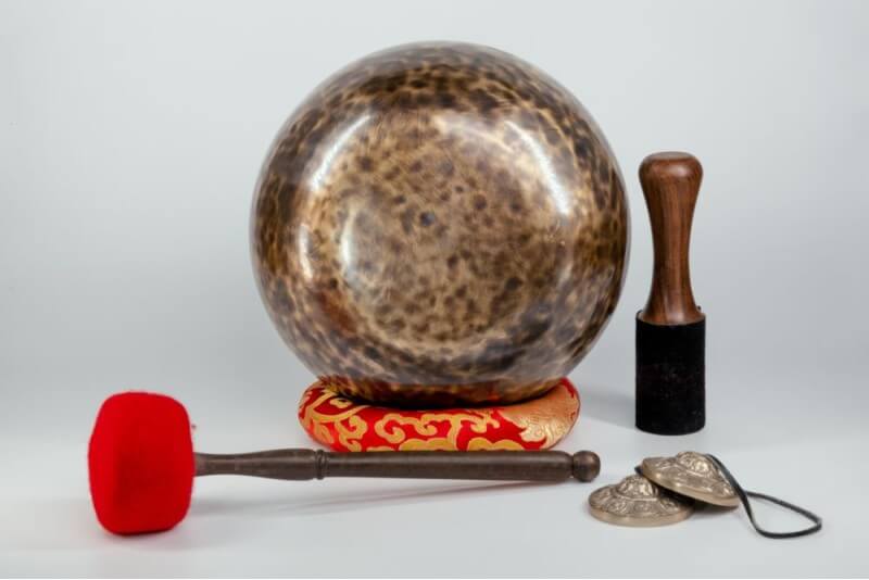 Tiger Antique Fullmoon Singing Bowl
