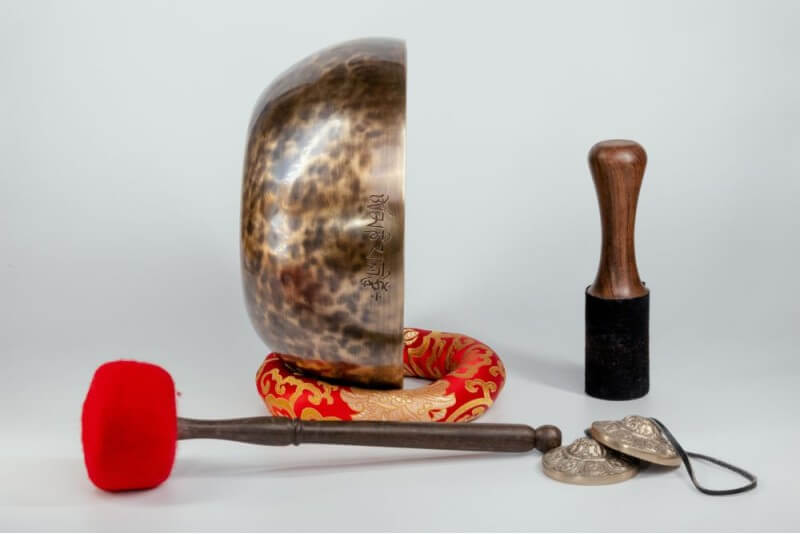 Tiger Antique Fullmoon Singing Bowl