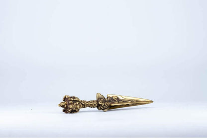 Antique Handmade Phurba Statue (Tibetan Ritual Dagger)