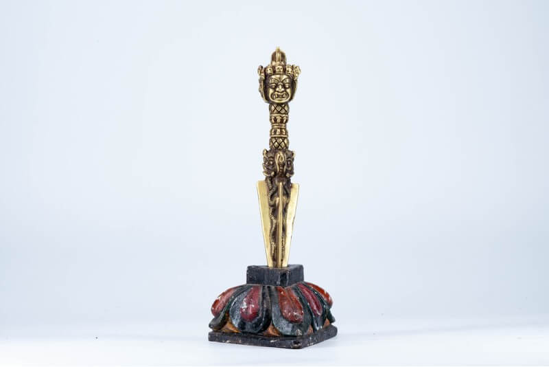 Handmade Phurba Statue (Tibetan Ritual Dagger)