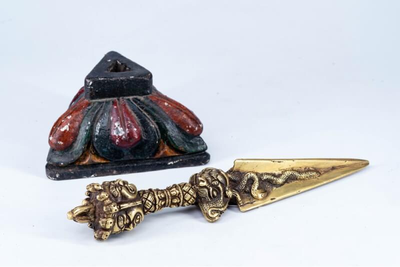 Handmade Phurba Statue (Tibetan Ritual Dagger)