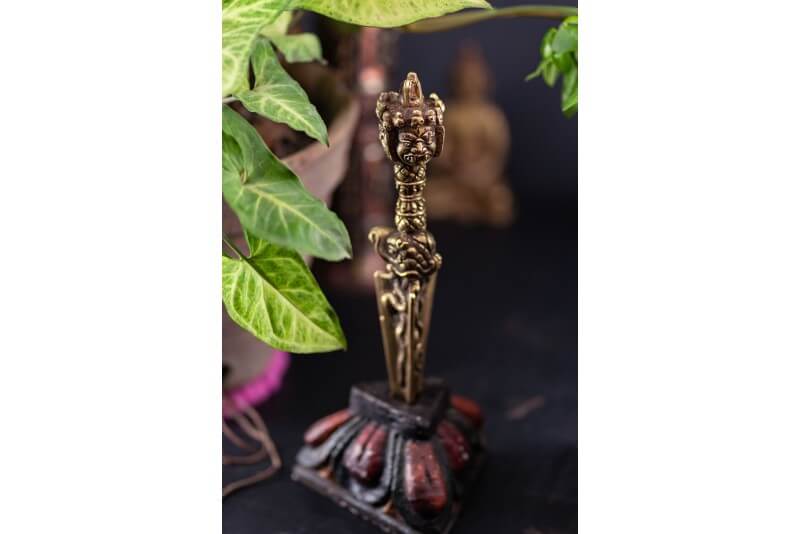Handmade Phurba Statue (Tibetan Ritual Dagger)