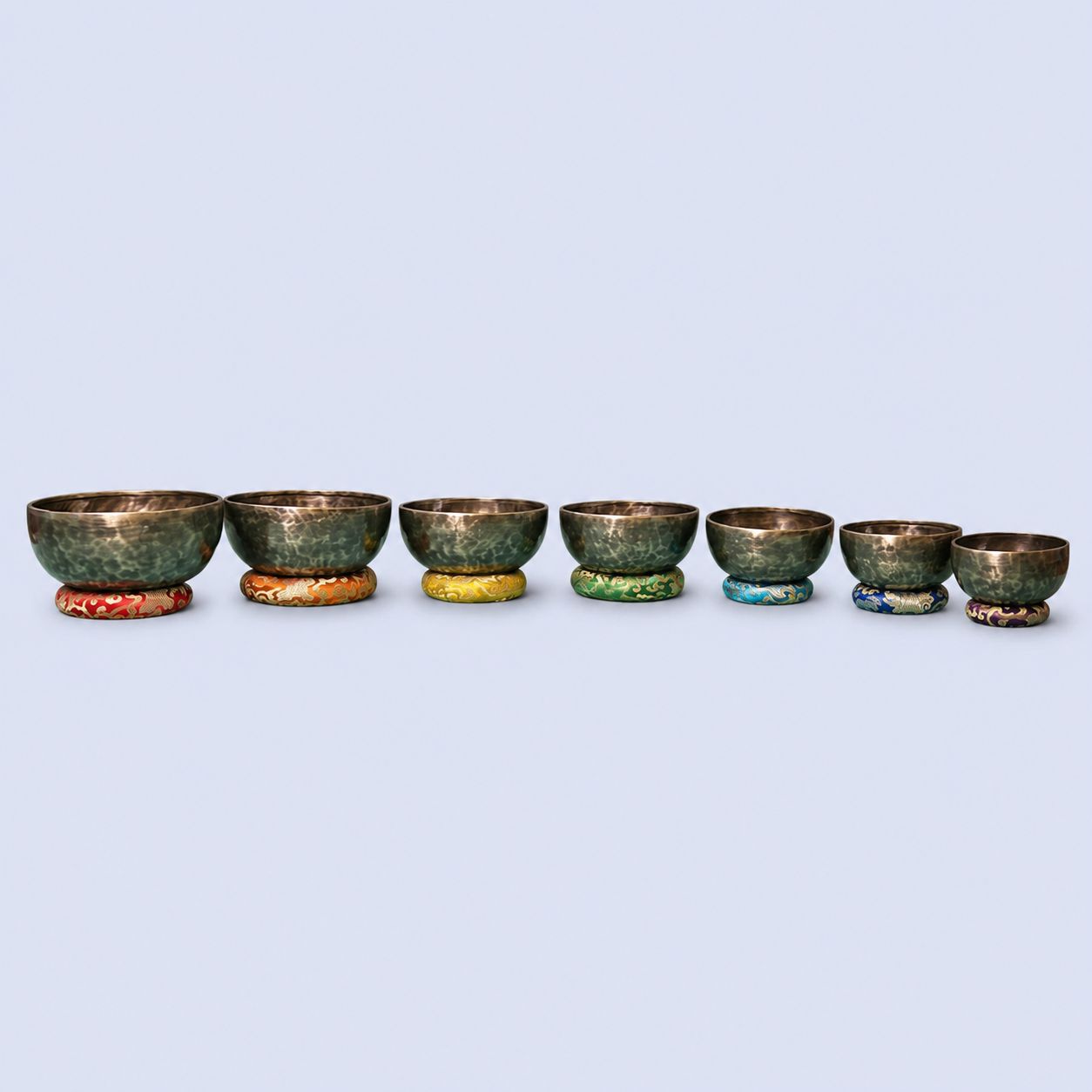 Special Tune Full Moon Singing Bowl Set – 7 Notes (C D E F G A B)