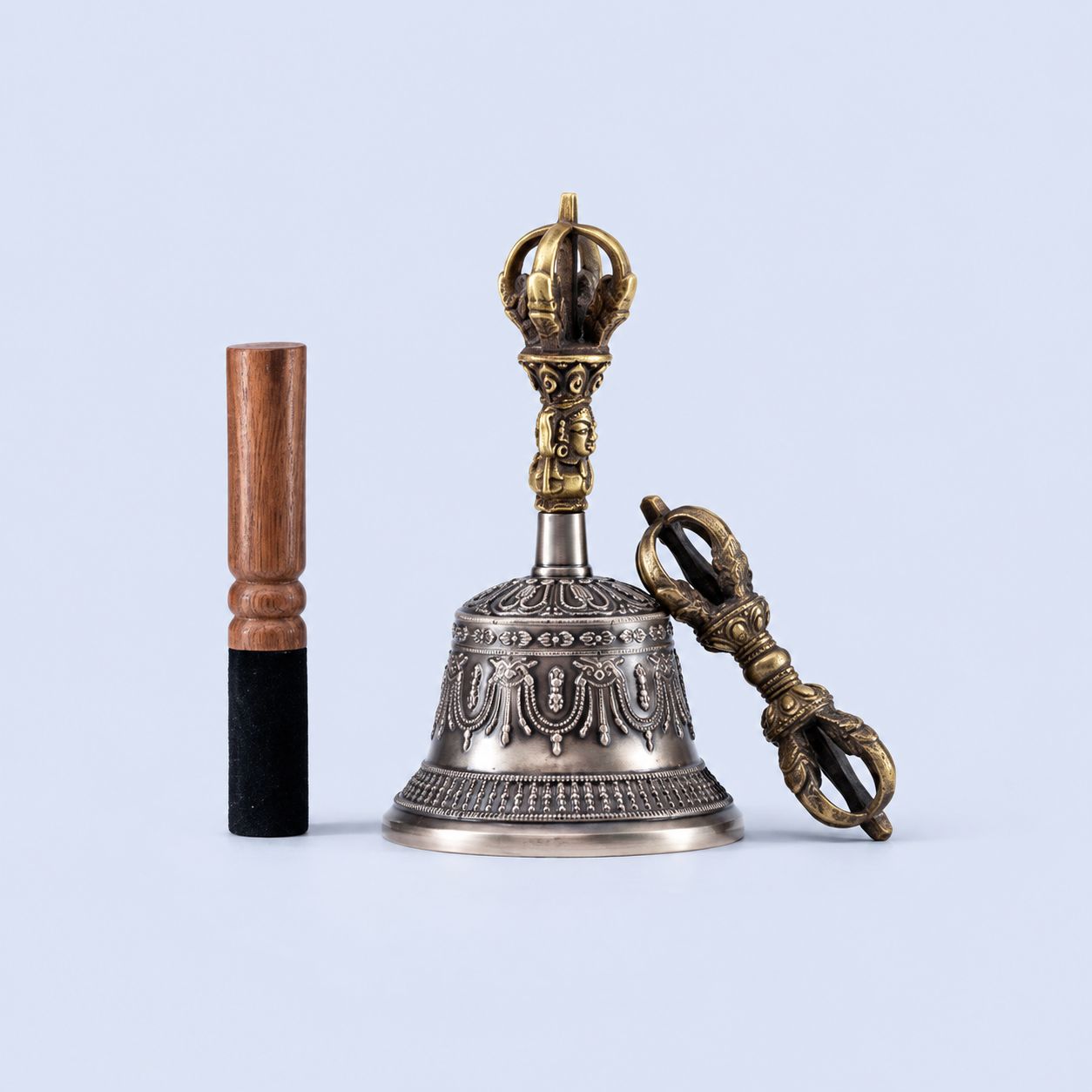 Tibetan Bell with Vajra (Dorje)