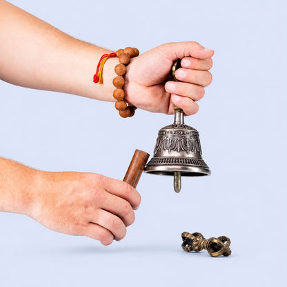 Tibetan Bell with Vajra (Dorje)