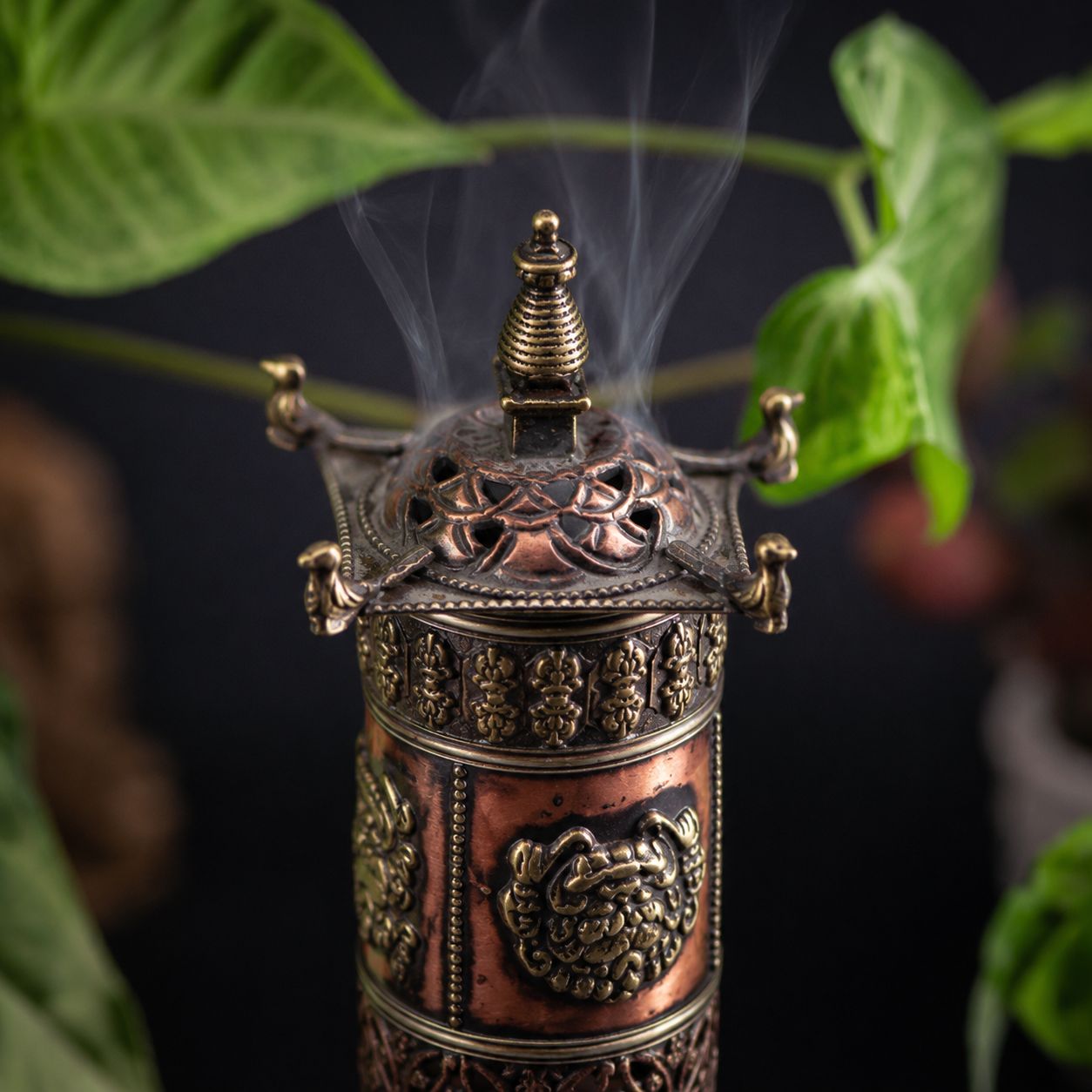 Tibetan Stand Incense Burner