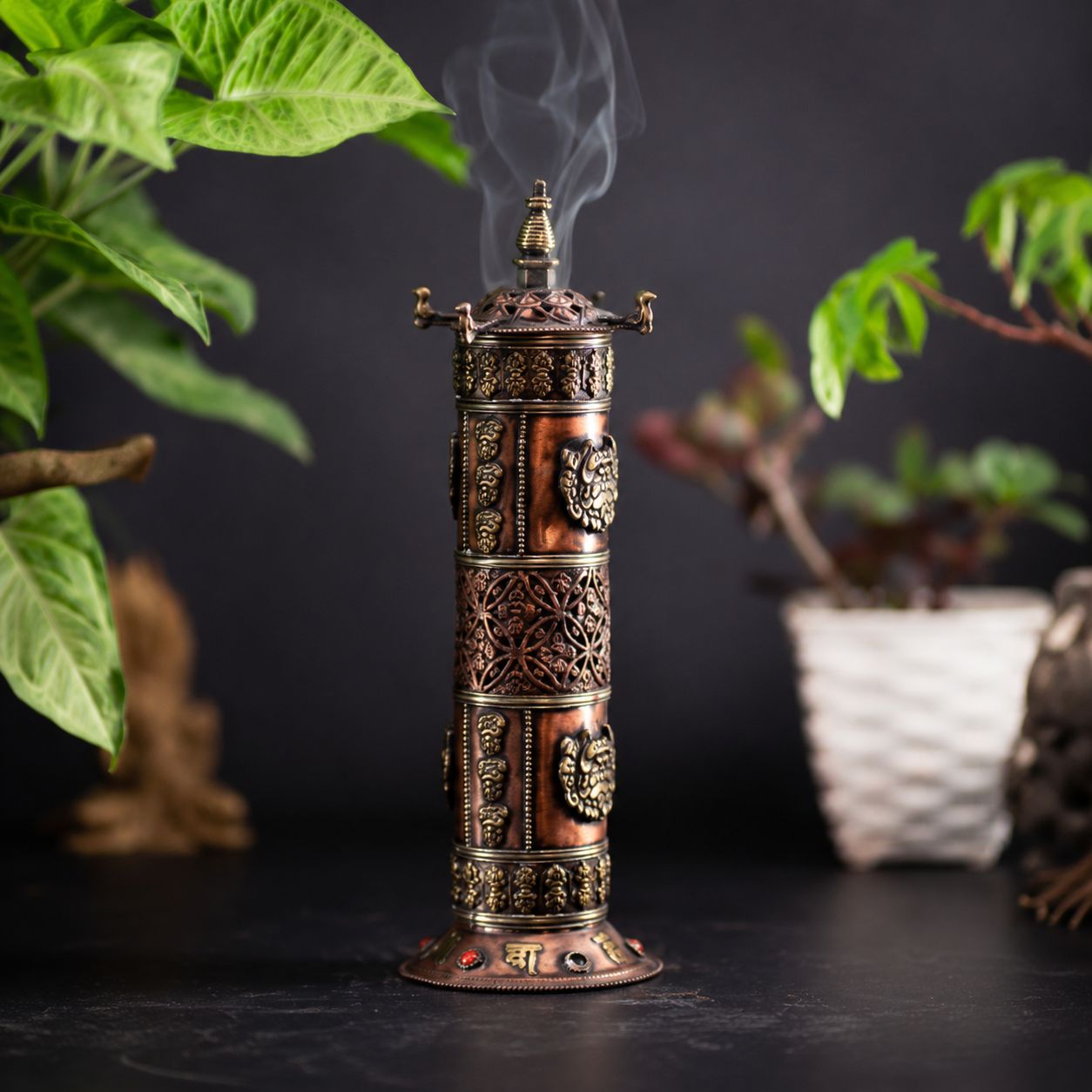 Tibetan Stand Incense Burner