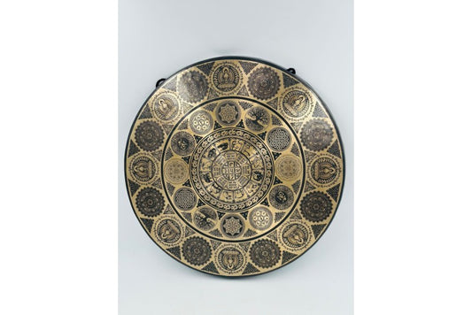 Handcrafted Tibetan Bronze Gong – Authentic Nepalese Sound Healing Gong
