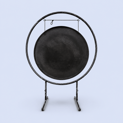 Original Handcrafted Tibetan Bronze Gong – Authentic Nepalese Sound Healing Gong