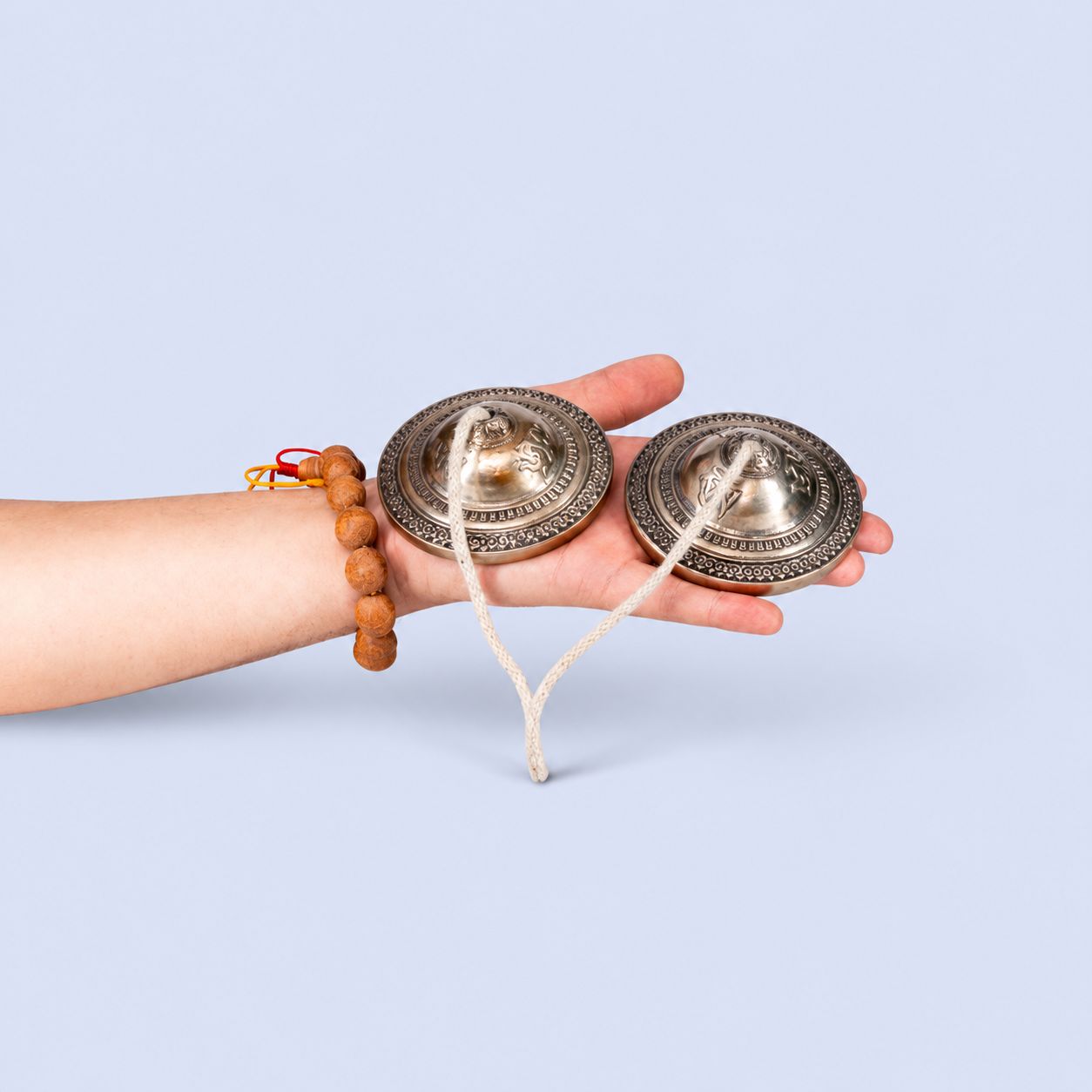 Tingsha Set with Om Mani Padme Hum Mantra