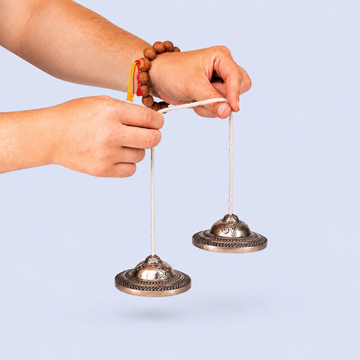 Tingsha Set with Om Mani Padme Hum Mantra